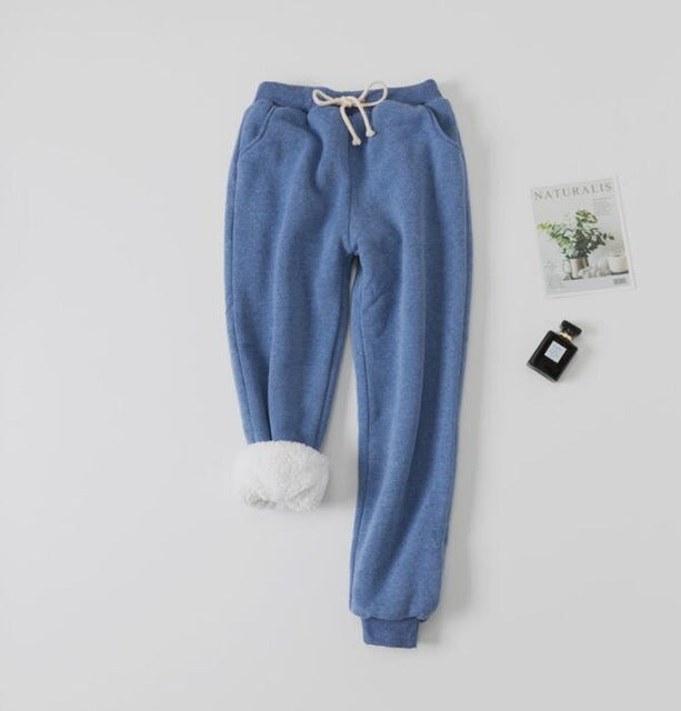 Lamb velvet padded sweatpants What Else You Got?
