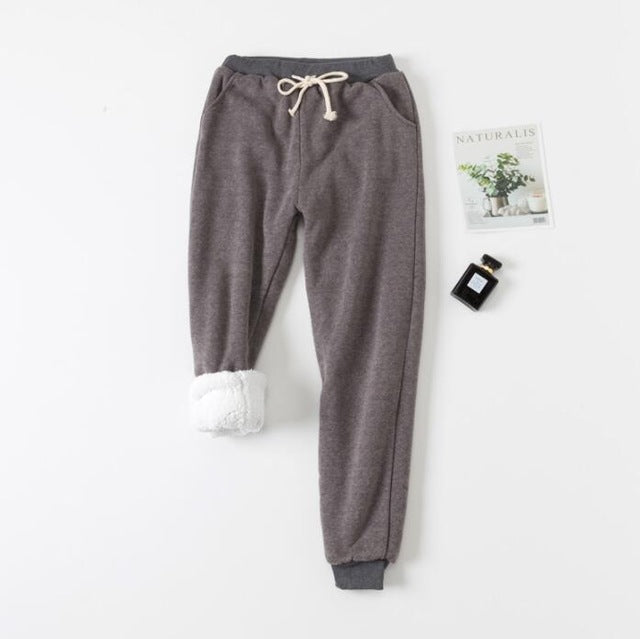 Lamb velvet padded sweatpants What Else You Got?
