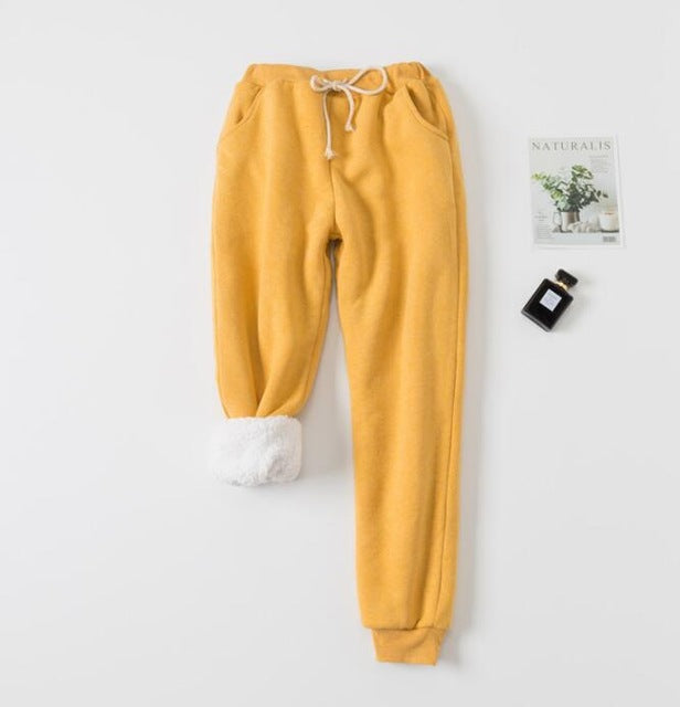 Lamb velvet padded sweatpants What Else You Got?