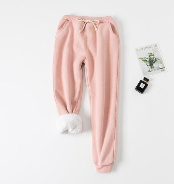 Lamb velvet padded sweatpants What Else You Got?