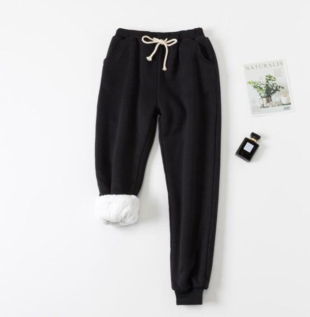 Lamb velvet padded sweatpants What Else You Got?