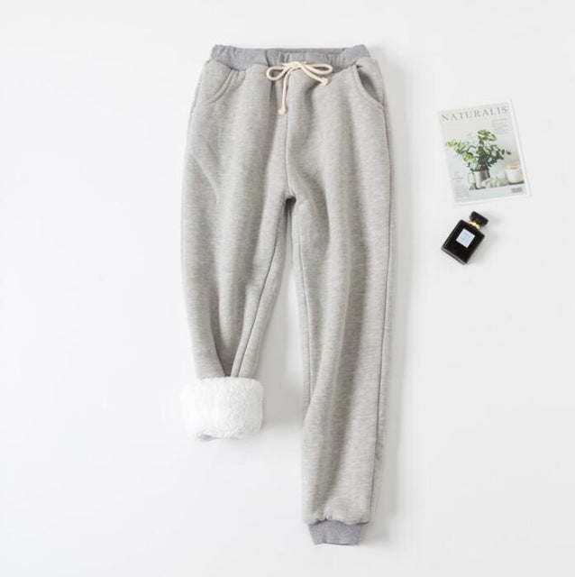 Lamb velvet padded sweatpants What Else You Got?
