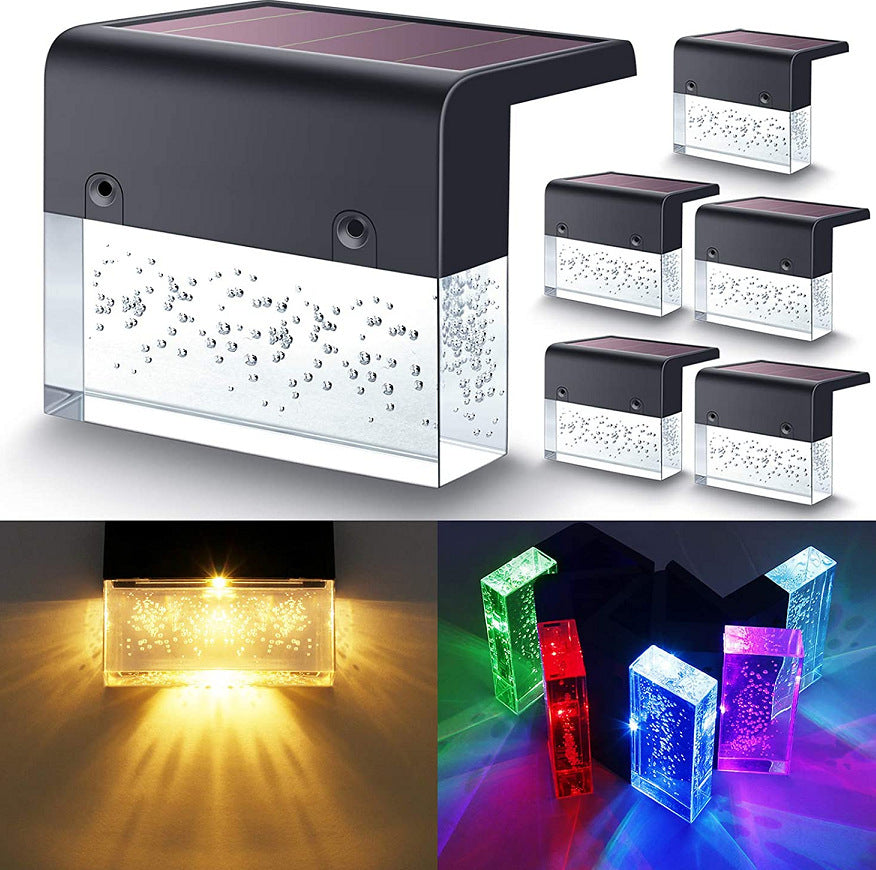 Solar Crystal‑Glow RGB Step & Fence Light What Else You Got?