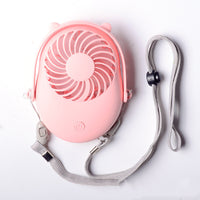 Stay Cool Anywhere with Hands-Free Neck Fan