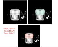 Wireless Mini Baby Food Supplement Electric Garlic Pulling Garlic Pressing Garlic Stirring Garlic