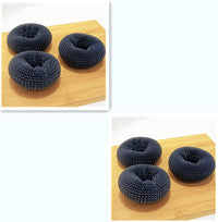 Soap-Dispensing Dish Brush – Push-Button Kitchen Scrub Brush