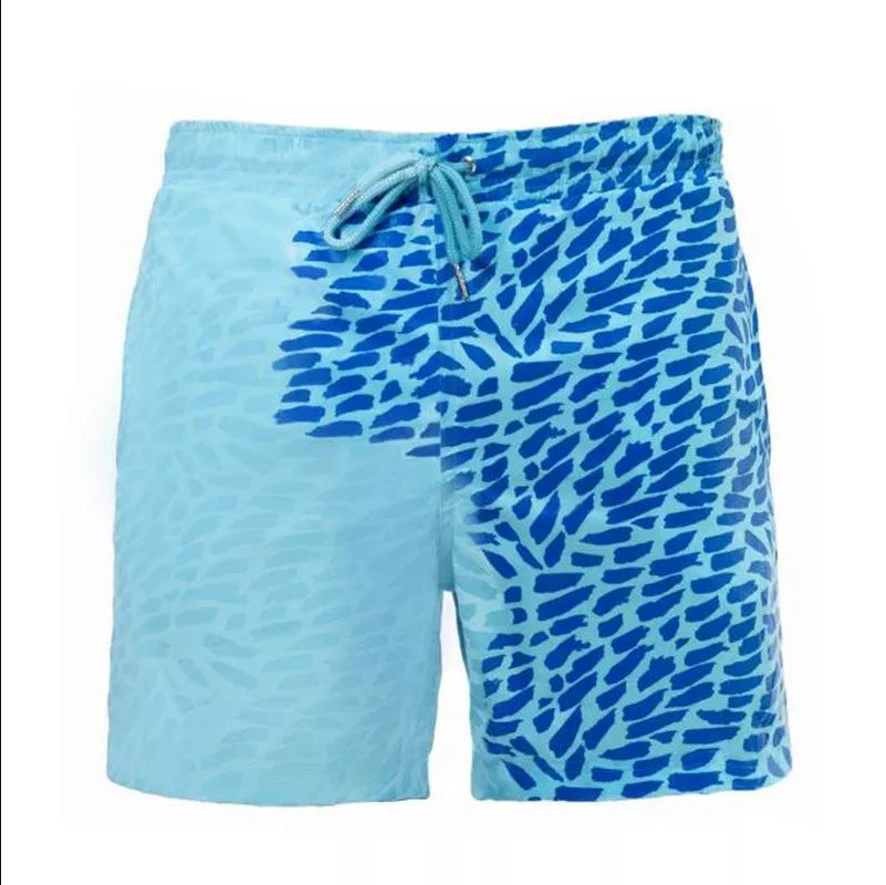 Magical Change Color Beach Shorts Summer Men Swimming Trunks Swimwear Swimsuit Quick Dry bathing shorts Beach Pant What Else You Got?