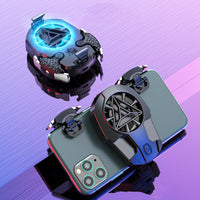 Mobile Gaming Cooler with Triggers – USB Turbo Fan Phone Radiator