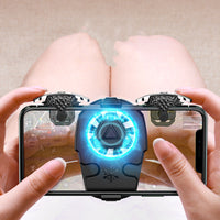 Mobile Gaming Cooler with Triggers – USB Turbo Fan Phone Radiator