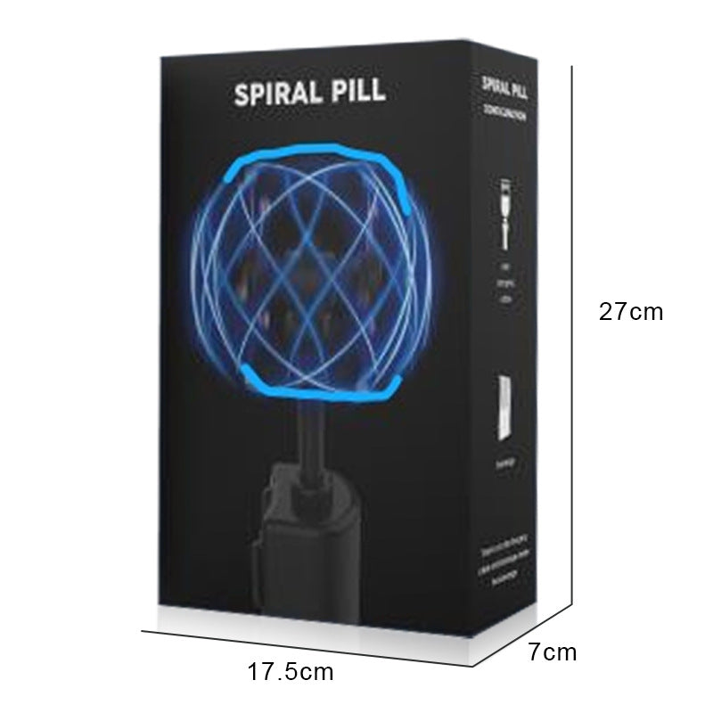 LED Light Balls Toy Luminous Rotating Floating Toy Spiral Pill Electric Toy Adjustable Spiral Pill Generator What Else You Got?