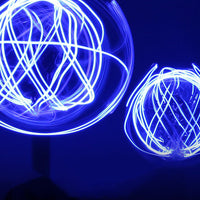Heavenly Glow LED Light Spiral Toy - Mesmerizing Rotating Luminous Pill Generator for Kids & Adults