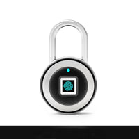Fingerprint Padlock - IP68 Waterproof, Anti-Theft Zinc Alloy Lock with Type-C Charging - Keyless Security for Travel, Gym & More