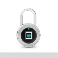 Fingerprint Padlock - IP68 Waterproof, Anti-Theft Zinc Alloy Lock with Type-C Charging - Keyless Security for Travel, Gym & More