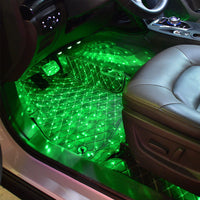 Starry Night Car LED Star Lamp - USB Atmosphere Light with Remote & Music Sync - Christian-Inspired Interior Decor