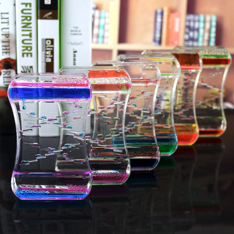 Creative Cruise Fluid Liquid Hourglass Quicksand Timer Ins Living Room Office Ornaments Desk Table Decorations Home Decor What Else You Got?