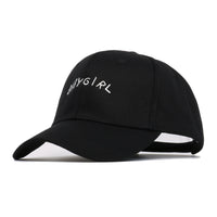 BABYGIRL Embroidered Baseball Cap - Stylish Sun Visor for Women & Girls - Cotton Twill Cap with Scripture Design