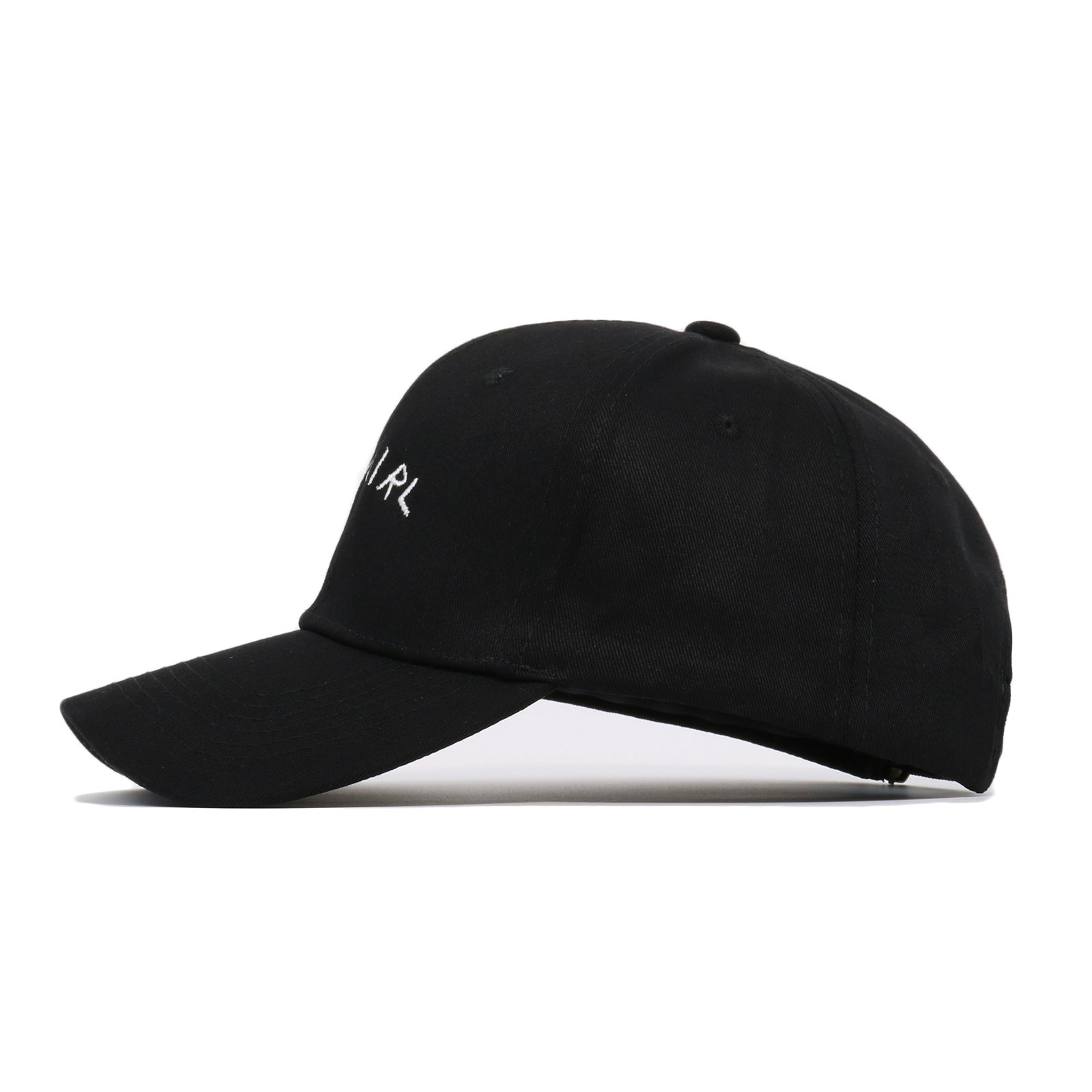 BABYGIRL Letter Embroidered Baseball Cap Spring New Product Cap Outdoor Sports Sun Visor What Else You Got?