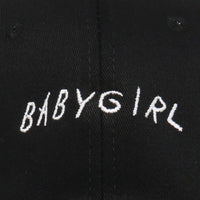 BABYGIRL Embroidered Baseball Cap - Stylish Sun Visor for Women & Girls - Cotton Twill Cap with Scripture Design