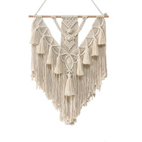 Boho Macrame Wall Hanging | Handcrafted Cotton Tapestry for Living Room & Bedroom Decor - Unique Boho Wall Art