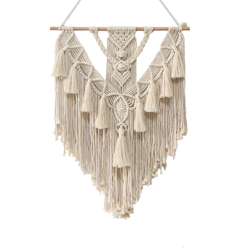 Hand-woven Pendant Macrame Wall Hanging Boho Woven Tapestry Bohemian Crafts Room Decoration Gorgeous Tapestry For Home Decor What Else You Got?