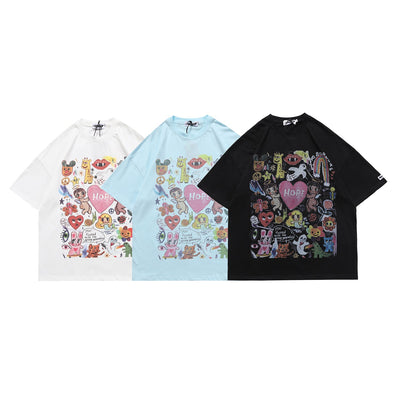 Faithful Vibes Mens Graphic Tee - National Tide Love Print