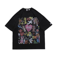 Faithful Vibes Mens Graphic Tee - National Tide Love Print