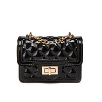 Elegant Pearl & Diamond Chain Crossbody Bag - Small Bag, Big Statement