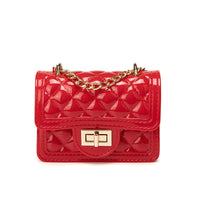 Elegant Pearl & Diamond Chain Crossbody Bag - Small Bag, Big Statement