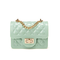 Elegant Pearl & Diamond Chain Crossbody Bag - Small Bag, Big Statement