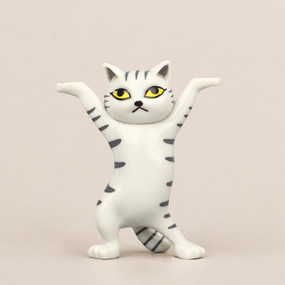 Cute Cat Pen Holder Desk Decor – Enchanting Kitten Resin Pencil Organizer for Office & Home What Else You Got?