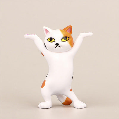 Cute Cat Pen Holder Desk Decor – Enchanting Kitten Resin Pencil Organizer for Office & Home What Else You Got?