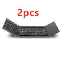 Pocket-Sized Folding Bluetooth Keyboard – Ideal for Tablets, Phones & Laptops