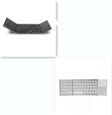 Pocket-Sized Folding Bluetooth Keyboard – Ideal for Tablets, Phones & Laptops