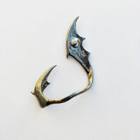 Glow In The Dark Dragon Wings Earrings - Angelic Fantasy Design - Christian Jewelry