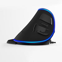 Ergonomic Vertical Gaming Mouse with RGB & 6 Buttons – Wired/Wireless for PC & Laptop – Comfortable & Precise