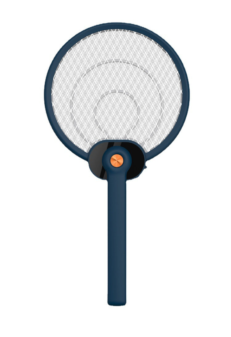 2‑in‑1 Electric Mosquito Swatter & UV Trap Lamp – Rechargeable Foldable Fly Zapper with Safe Triple‑Layer Grid, 3000V Output, 1200mAh Battery What Else You Got?