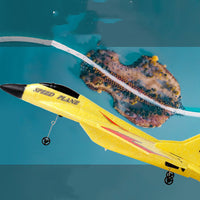 Zhiyang Mig 530 Glider - Remote Control Toy Fighter with LED Lights & Foam Body