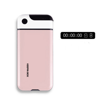 Self Discipline Phone Lock Portable Mobile Phone Lock Box Timer Smartphone Locking Case Safe Timed Lockbox Self-Discipline Keepin Box Limit Cell Phones Use What Else You Got?