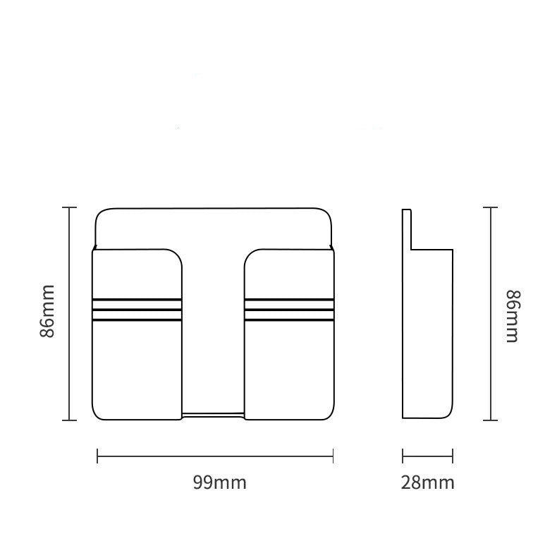 Punch‑Free Phone Charging Storage Rack – Wall‑Mounted Sticky Storage Box What Else You Got?