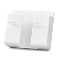 Wall-Mounted Phone Charging Rack – No-Drill Adhesive Storage Box for Tangle-Free Charging