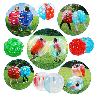 Bumper Ball Fun: Inflatable Sports Ball for Kids with Safety & Joy