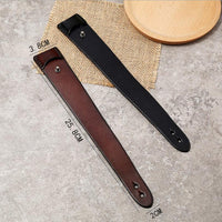 Punk Braided Leather Bracelet – Adjustable Unisex Couple Wristband for Men & Women