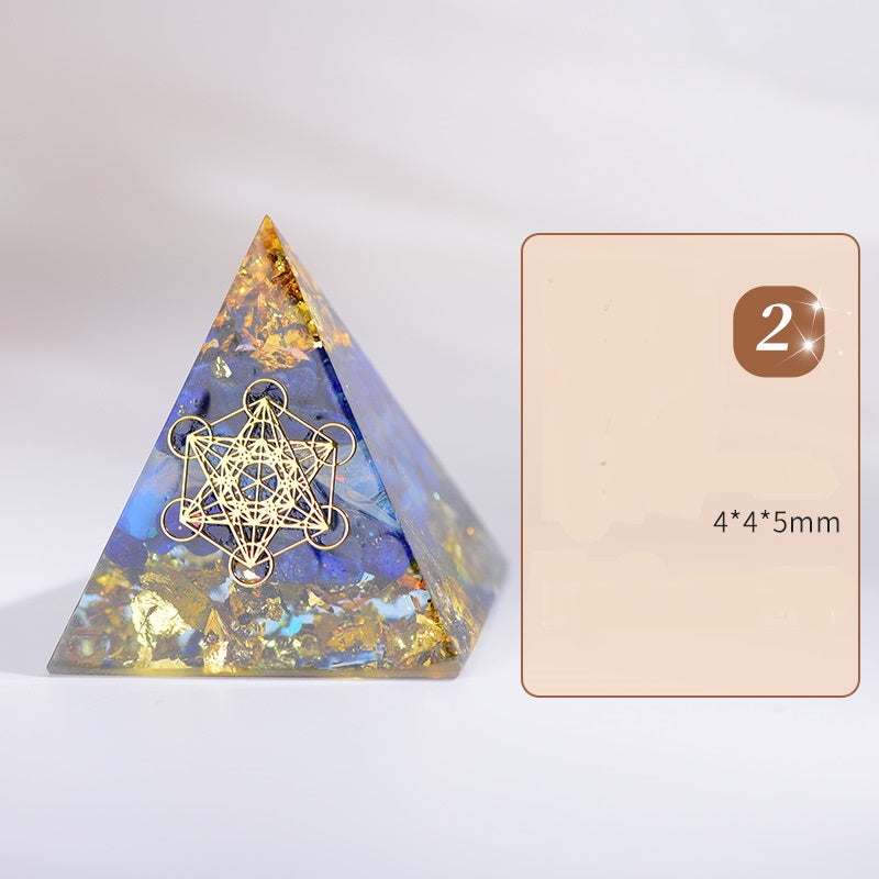 Orgone Pyramid EMF Protection Energy Generator Flower of Life Orgonite Pyramid What Else You Got?