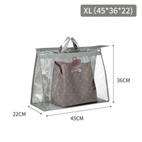 Heavenly Protection for Your Leather Bags - Clear PVC Dust Bag with Hanging Hook (S-XXL)