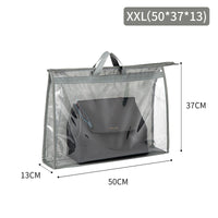 Heavenly Protection for Your Leather Bags - Clear PVC Dust Bag with Hanging Hook (S-XXL)
