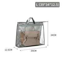 Heavenly Protection for Your Leather Bags - Clear PVC Dust Bag with Hanging Hook (S-XXL)