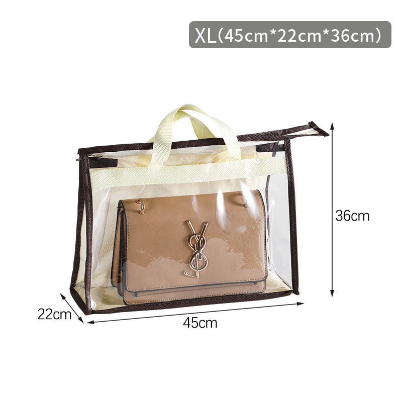Bag Dust Bag Wardrobe Hanging Bag Storage Bag Pvc Transparent Waterproof Leather Bag Protection Storage Hanging Bag What Else You Got?