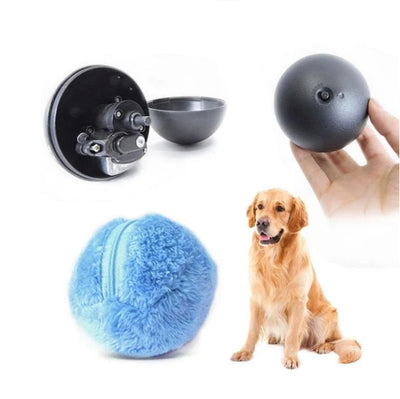 Pet Wonderful Gravity Pet Calling Ball - 3-Color Sounding Anti-Bite Cat Toy with Felt Balls - Interactive Play for Your Feline Friend