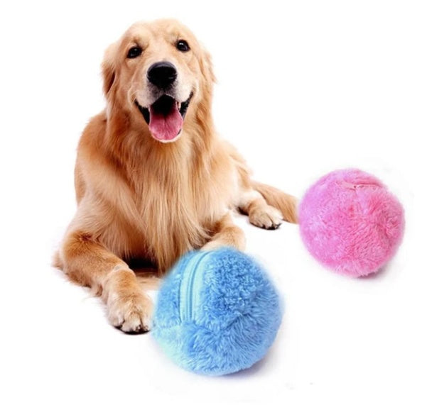 Pet Wonderful Gravity Pet Calling Ball Cat Toy Ball Three-color Sounding Anti-bite Cat Toy Felt Ball What Else You Got?