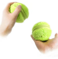 Pet Wonderful Gravity Pet Calling Ball - 3-Color Sounding Anti-Bite Cat Toy with Felt Balls - Interactive Play for Your Feline Friend